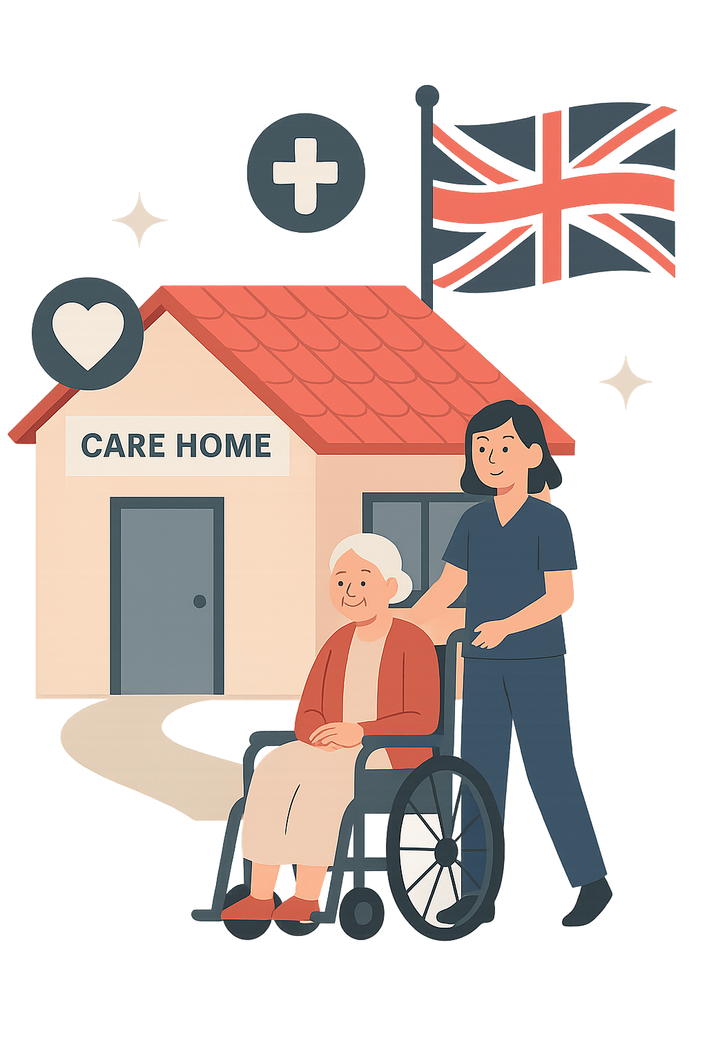 Sunbird Care Home residents and staff enjoying quality time